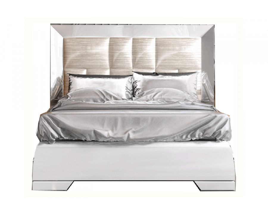 Franco Carmen Queen Size Bed - White