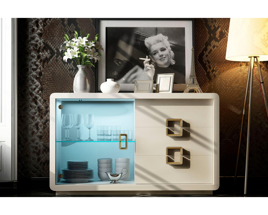 Franco - Aii.28 Sideboard 1 Glass Door + 3 Drawers