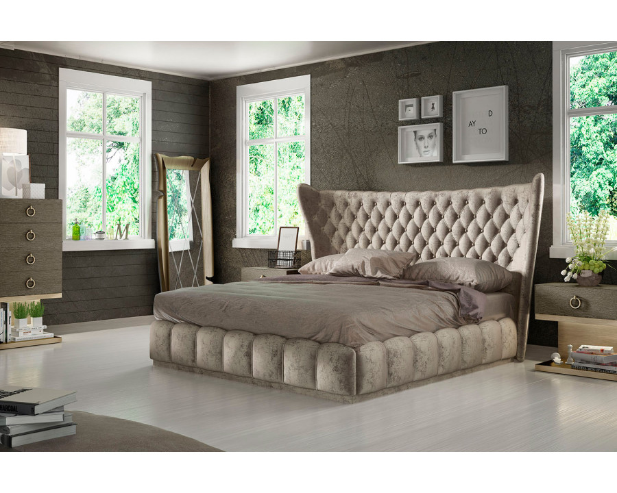 Franco - Dor 42 Headboard Queen Size Bed