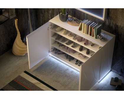 Franco - Zii.10 Shoe Cabinet With Light