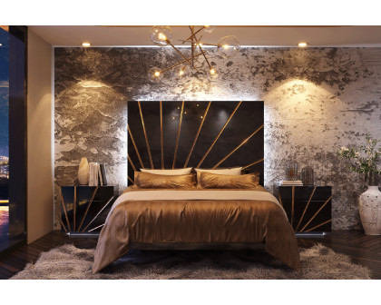 Franco - Oro Bed With Light