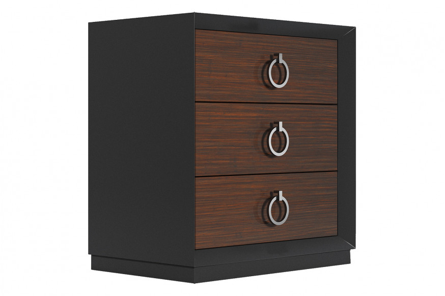 Franco™ Emporio High Nightstand - Black