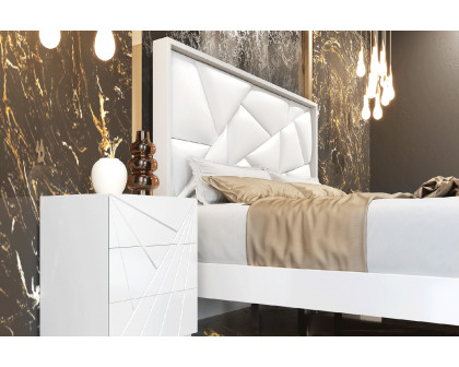 Franco Avanty King Size Bed - White