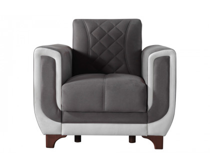 Furnia Berre Armchair - Gray, Fabric