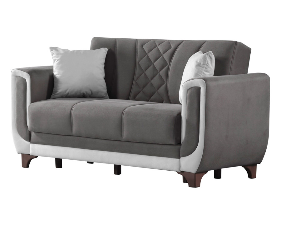 Furnia - Berre Convertible Sleeper Loveseat