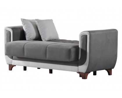 Furnia - Berre Convertible Sleeper Loveseat