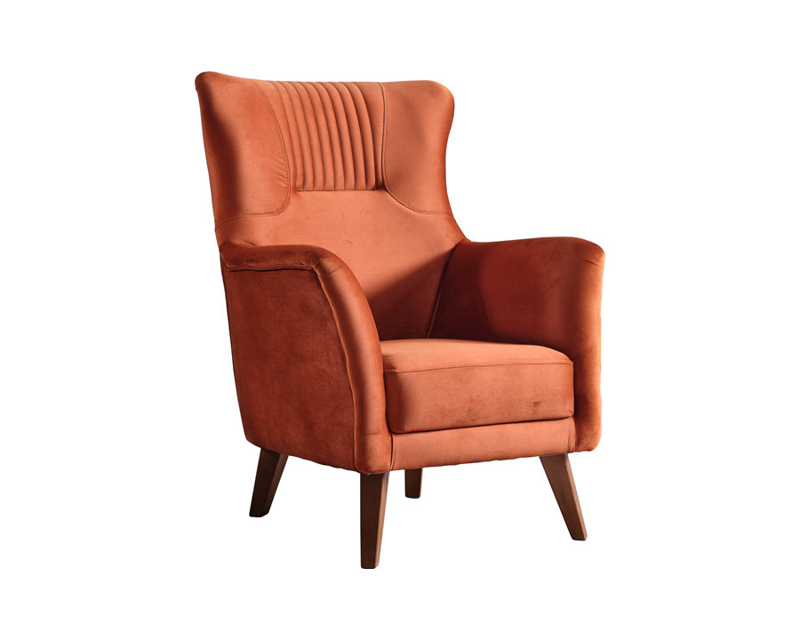 Furnia Alyans Armchair - Orange, Fabric