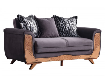 Furnia - Alyans Convertible Sleeper Loveseat