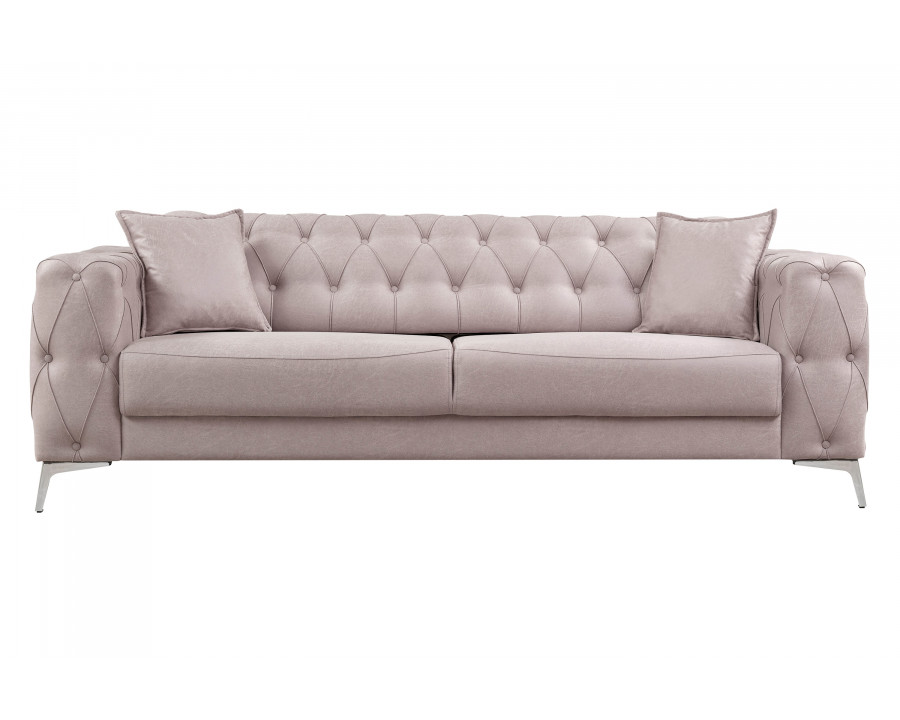 Furnia Joza Convertible Sleeper Sofa - Gray, Fabric