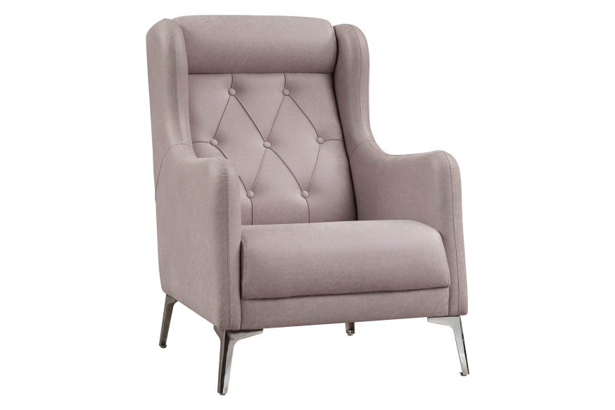 Furnia™ Joza Armchair - Gray, Fabric