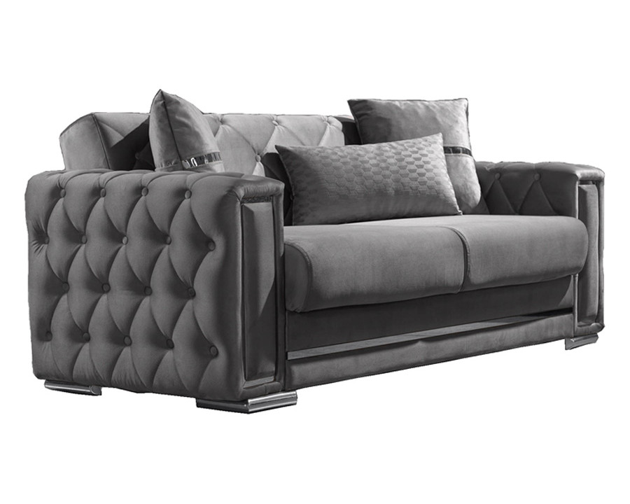 Furnia - Bolivya Convertible Sleeper Loveseat