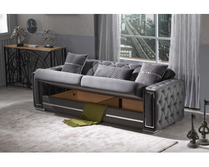 Furnia - Bolivya Convertible Sleeper Loveseat