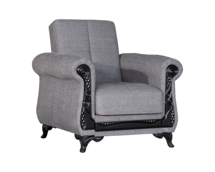 Furnia™ Breda Armchair - Gray, Fabric