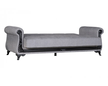 Furnia Breda Convertible Sofa - Gray, Fabric