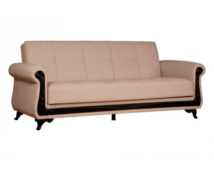 Furnia Breda Convertible Sofa - Beige, Fabric