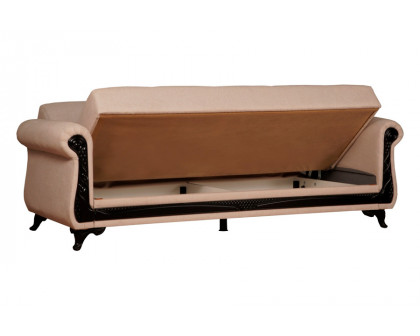 Furnia Breda Convertible Sofa - Beige, Fabric