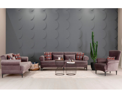 Furnia Bulut Convertible Sofa - Gray, Fabric