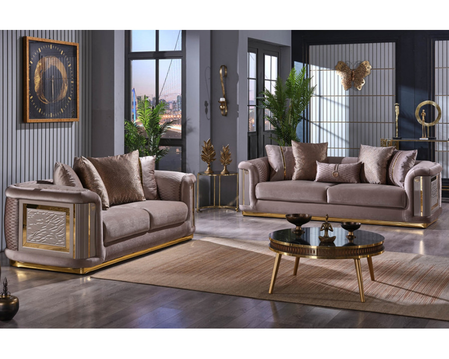 Furnia - Elegance Stationary Loveseat