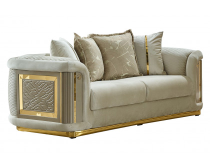 Furnia - Elegance Stationary Loveseat