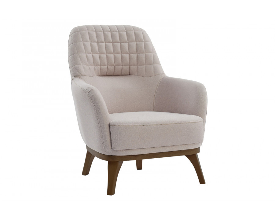 Furnia - Hisar Armchair in Gray, Fabric