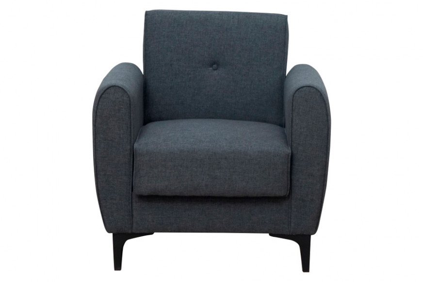 Furnia™ Leo Armchair - Gray, Fabric