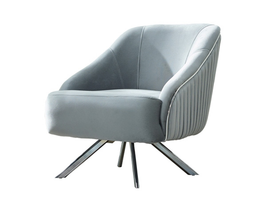 Furnia Lucas Armchair - Light Gray, Fabric