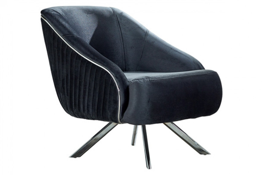 Furnia™ Lucas Armchair - Dark Gray, Fabric