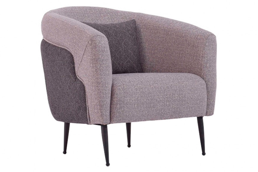 Furnia™ Modena Armchair - Gray, Fabric