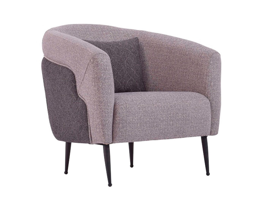 Furnia - Modena Armchair in Gray, Fabric