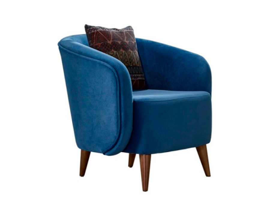 Furnia - Odesa Armchair in Blue, Fabric