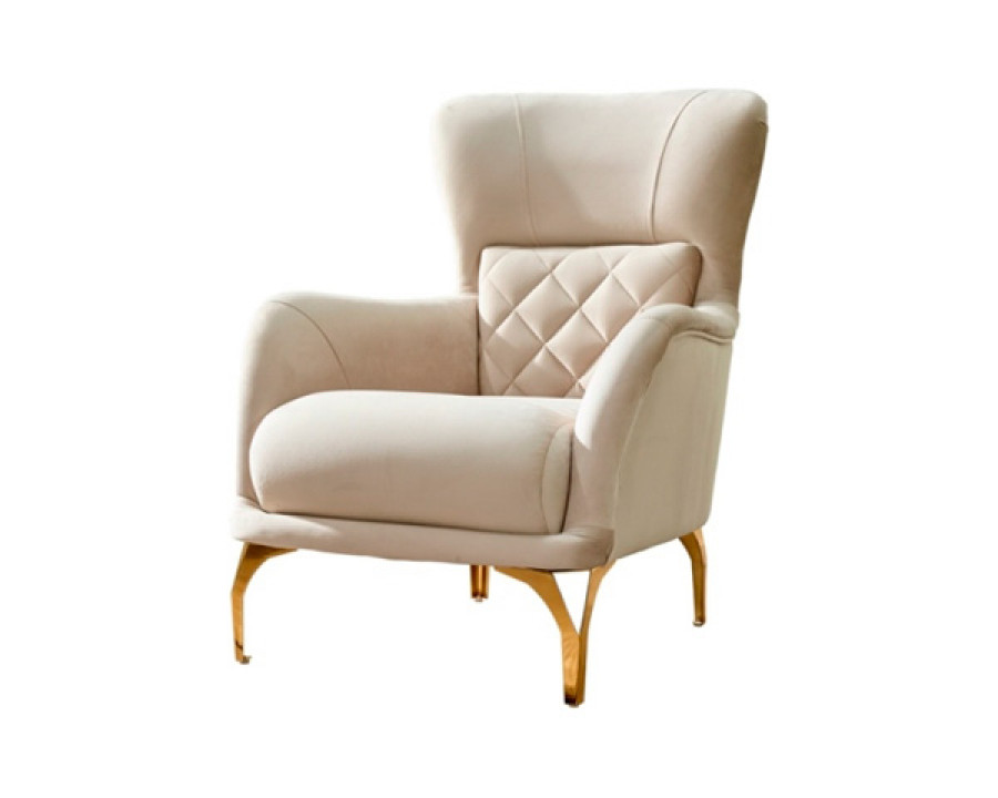 Furnia - Orlando Armchair in Cream, Fabric