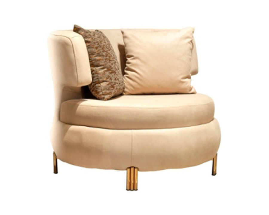 Furnia - Paris Armchair in Cream, Fabric