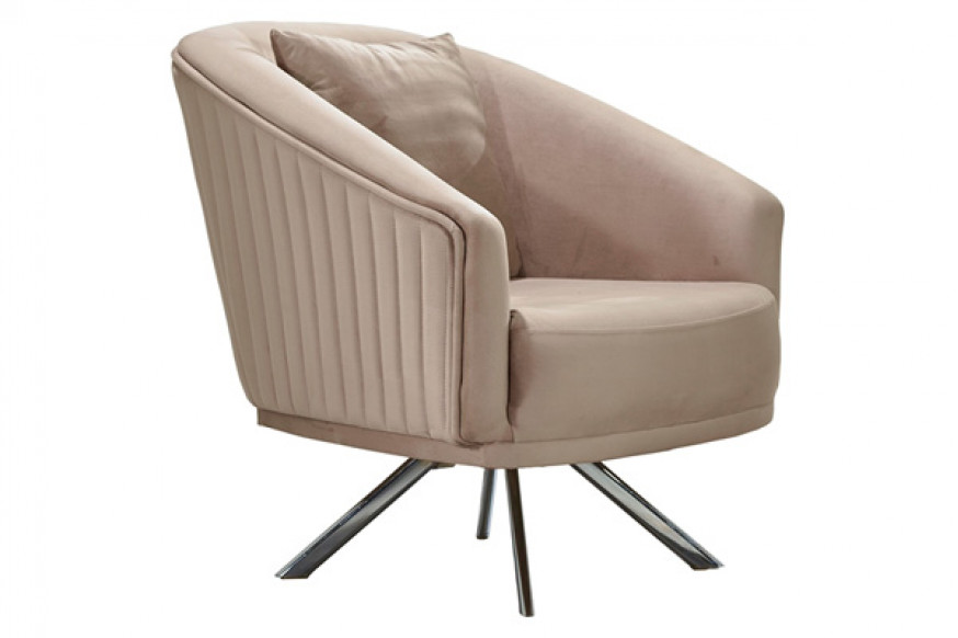 Furnia™ Puzzle Armchair - Cream, Fabric