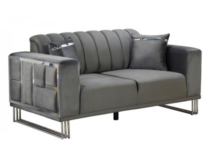 Furnia - Puzzle Convertible Sleeper Loveseat