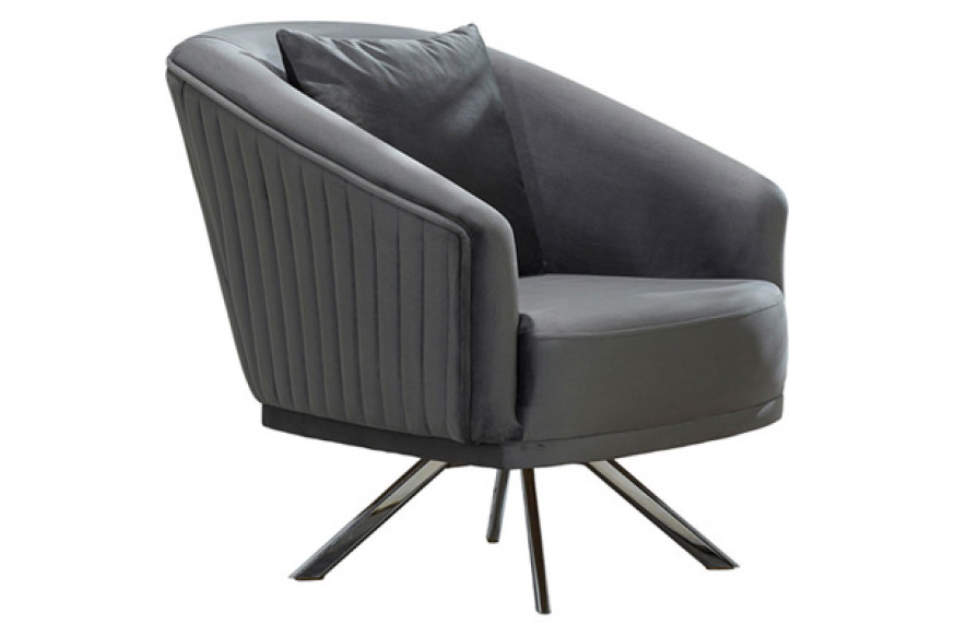 Furnia™ Puzzle Armchair - Light Gray, Fabric