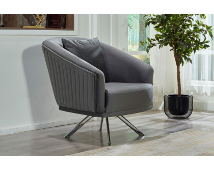 Furnia™ Puzzle Armchair - Light Gray, Fabric