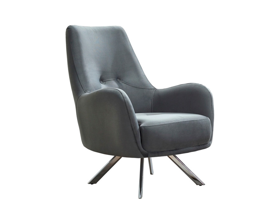 Furnia - Rolex Armchair in Gray, Fabric