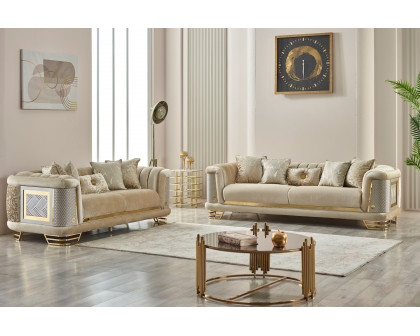 Furnia - Romans Stationary Loveseat