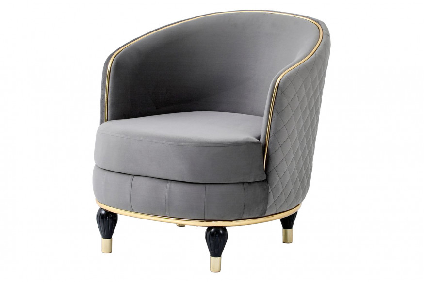 Furnia™ Toronto Armchair - Gray, Fabric