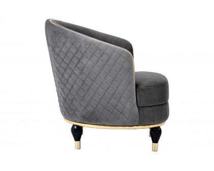 Furnia™ Toronto Armchair - Gray, Fabric