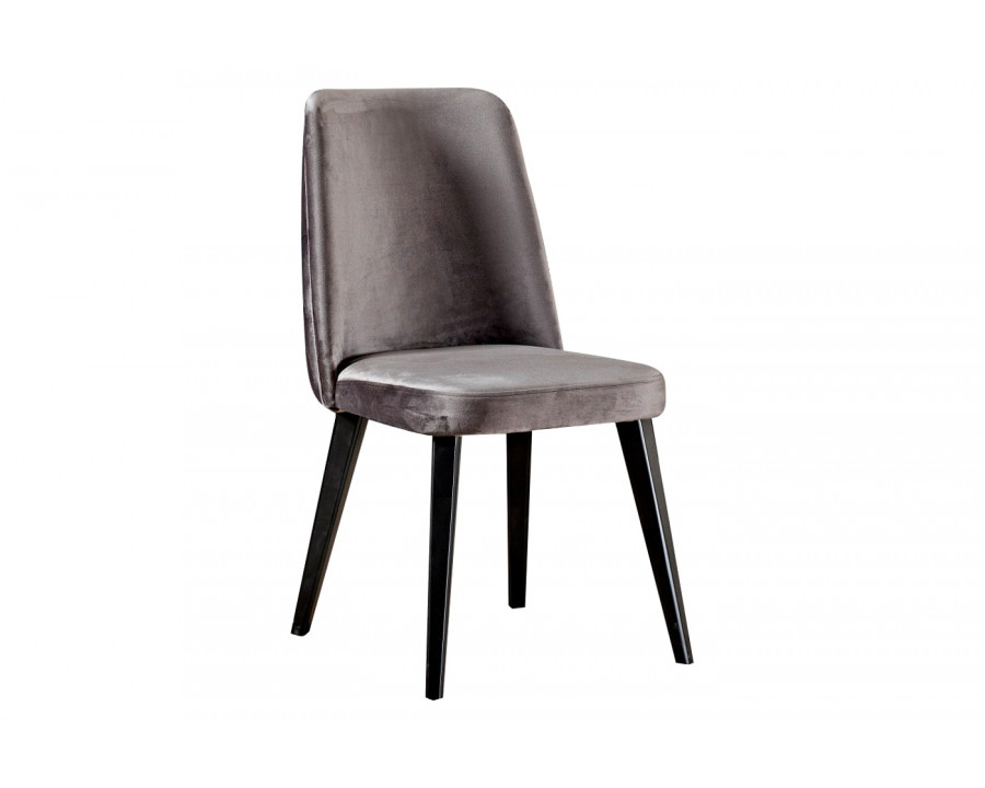 Furnia - Bell Dining Chair in Gray, Fabric