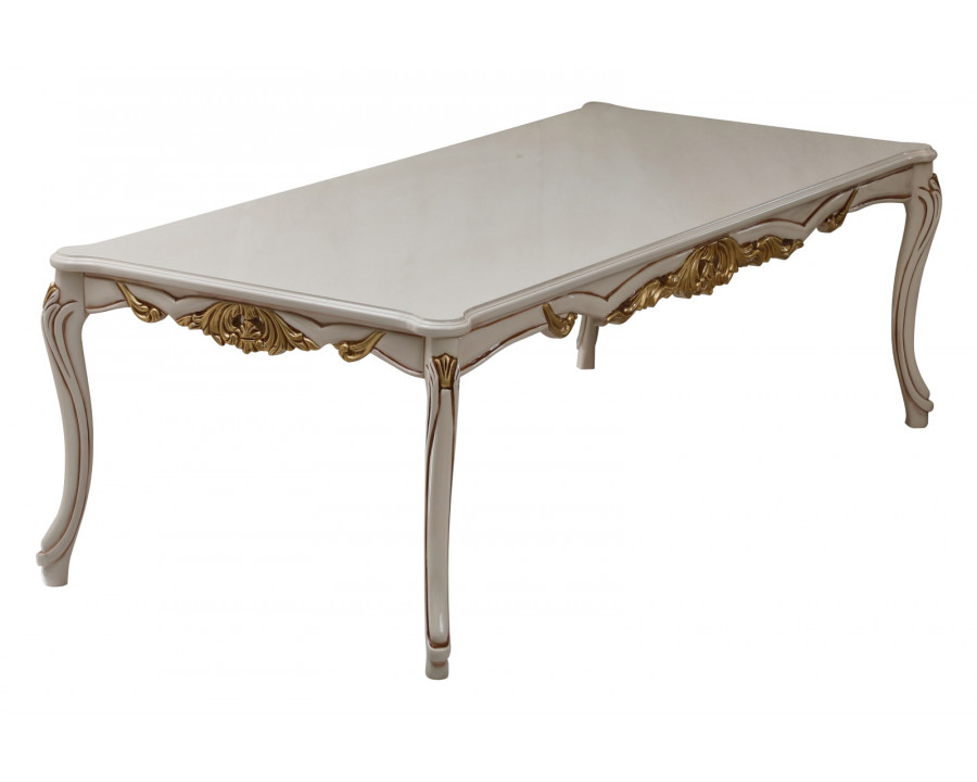 Furnia Buse Dining Table for 10 People - Cream