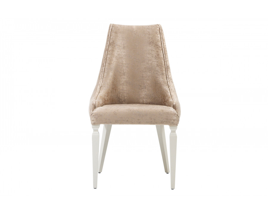 Furnia - Carmen Dining Chair in Cream, Fabric