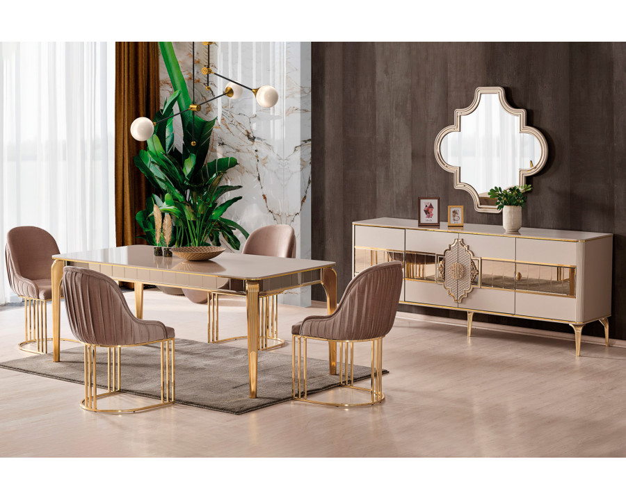 Furnia - Istanbul Dining Table in Cream