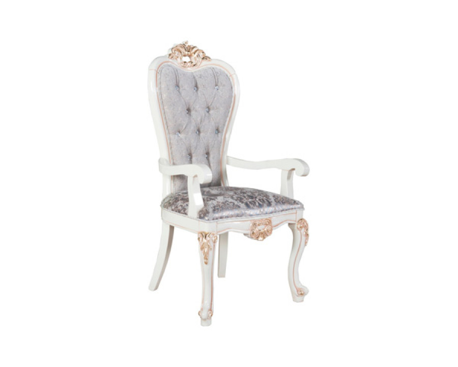 Furnia - Kelebek Dining Armchair in Cream, Fabric