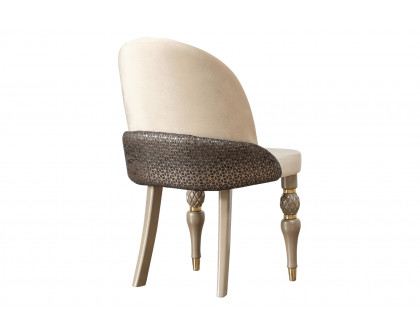 Furnia - Madrid Dining Chair in Cream, Fabric