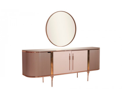 Furnia - Pandora Console with Mirror in Gray