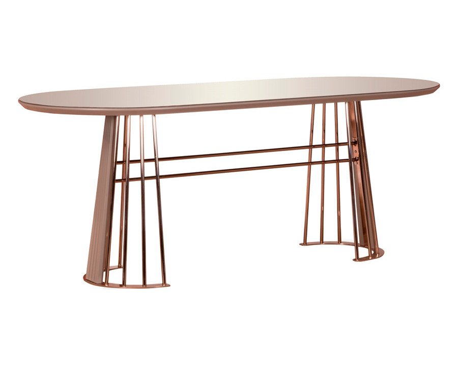 Furnia - Pandora Dining Table in Gray