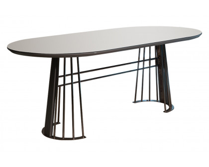 Furnia - Pandora Dining Table in Gray