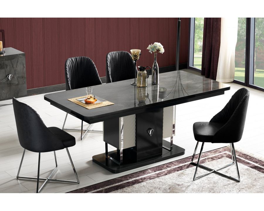 Furnia - Tokyo Dining Table in Black